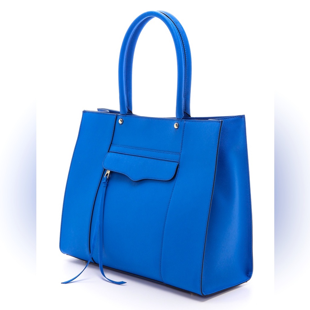 Rebecca Minkoff Large Leather Handbag Purse
Tote Bag in Cobalt